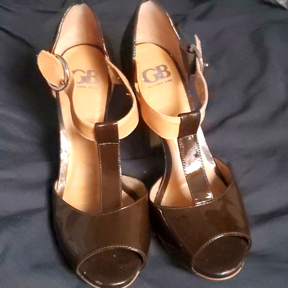 Giani Bini brown heels 9M
